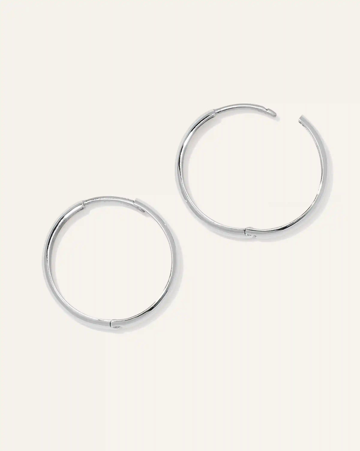 14K Gold Bold Hoops