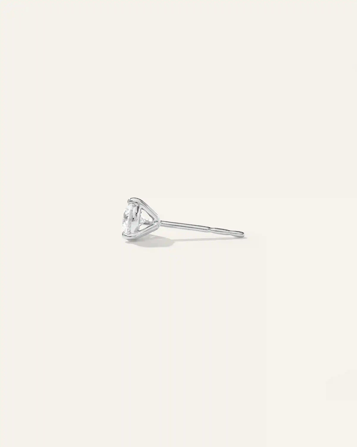 14K Gold Lab Grown Diamond Martini Studs - 0.50ctw