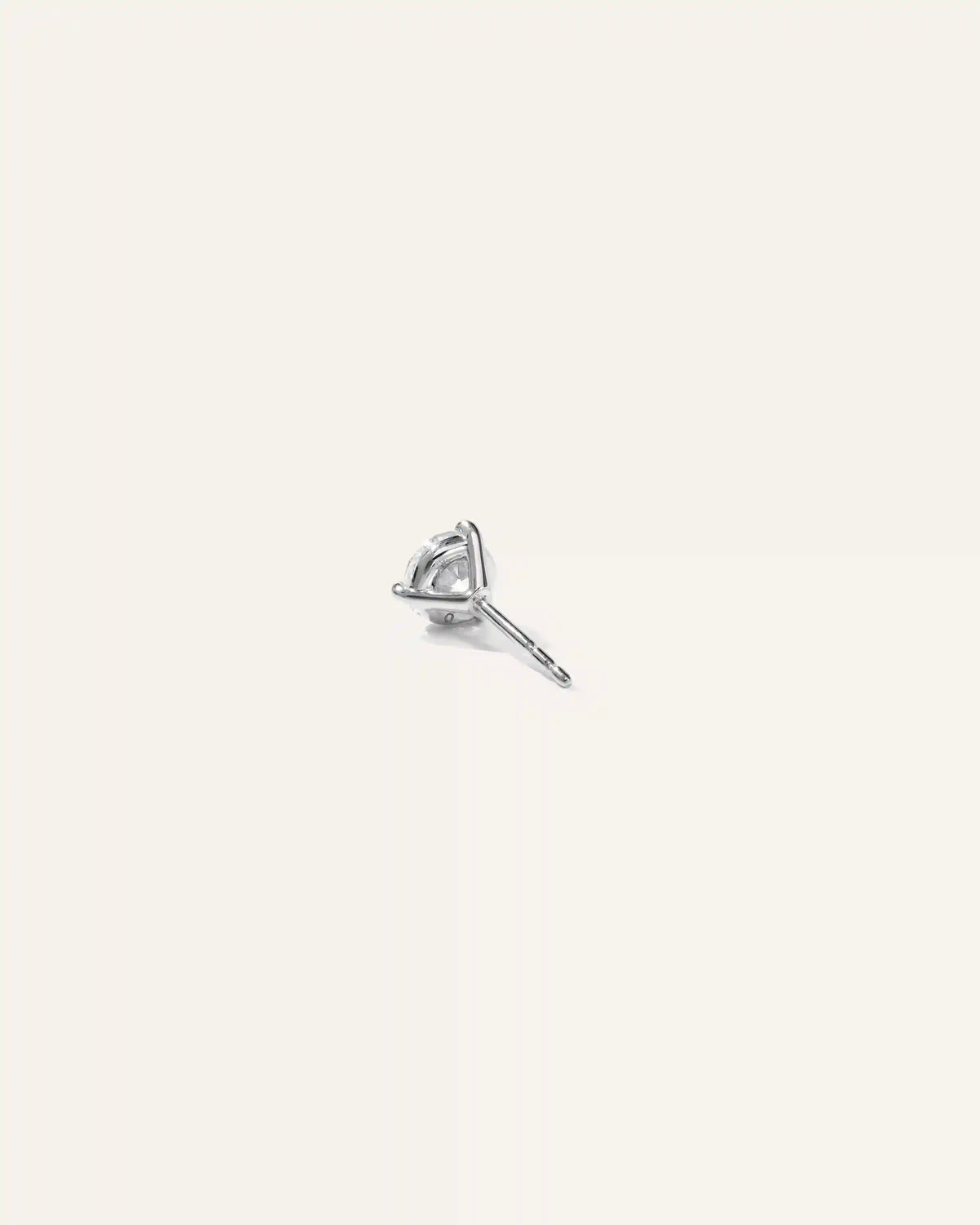 14K Gold Lab Grown Diamond Martini Studs - 1ctw