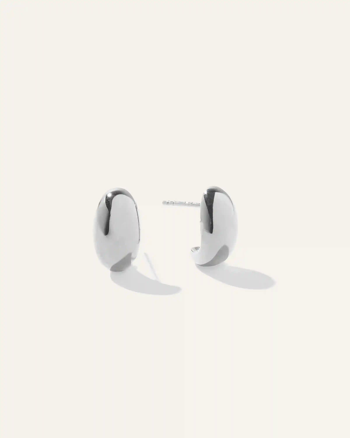 Globe Huggie Hoops