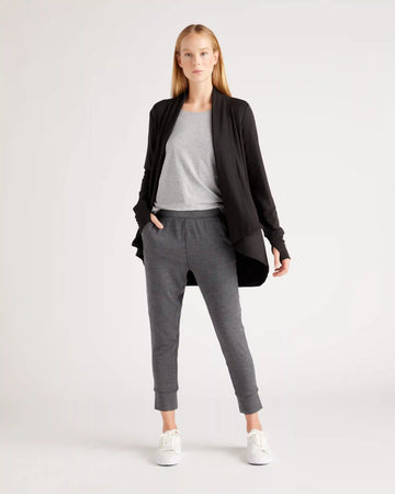 French Terry Modal Cardigan