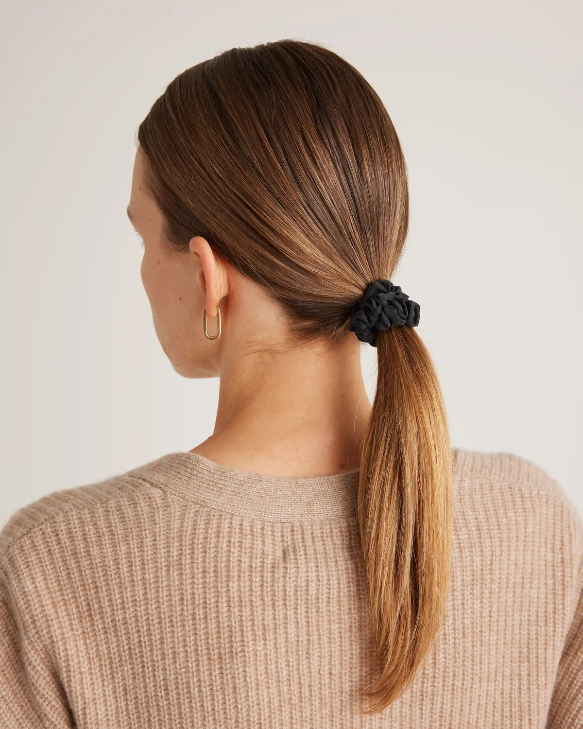 100% Washable Silk Skinny Scrunchies
