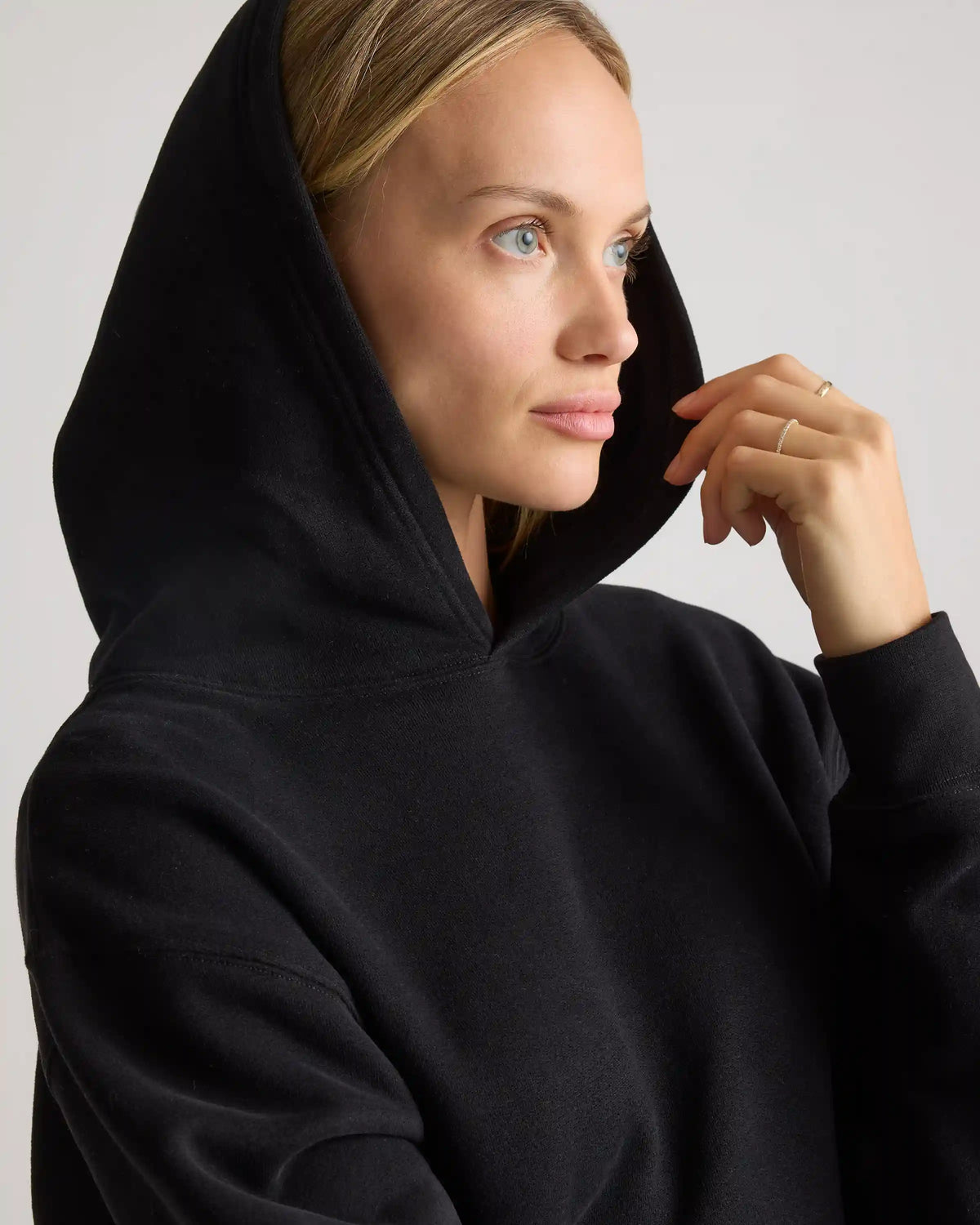 Organic Heavyweight Fleece Boyfriend Hoodie