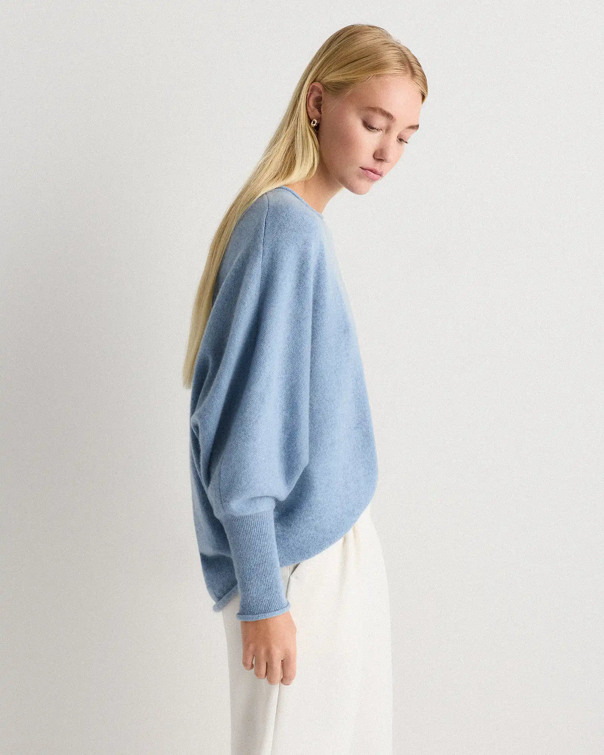 Mongolian Cashmere Batwing Sweater