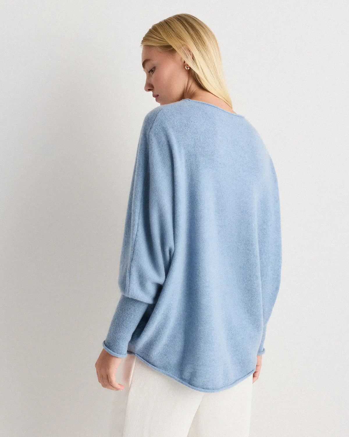 Mongolian Cashmere Batwing Sweater