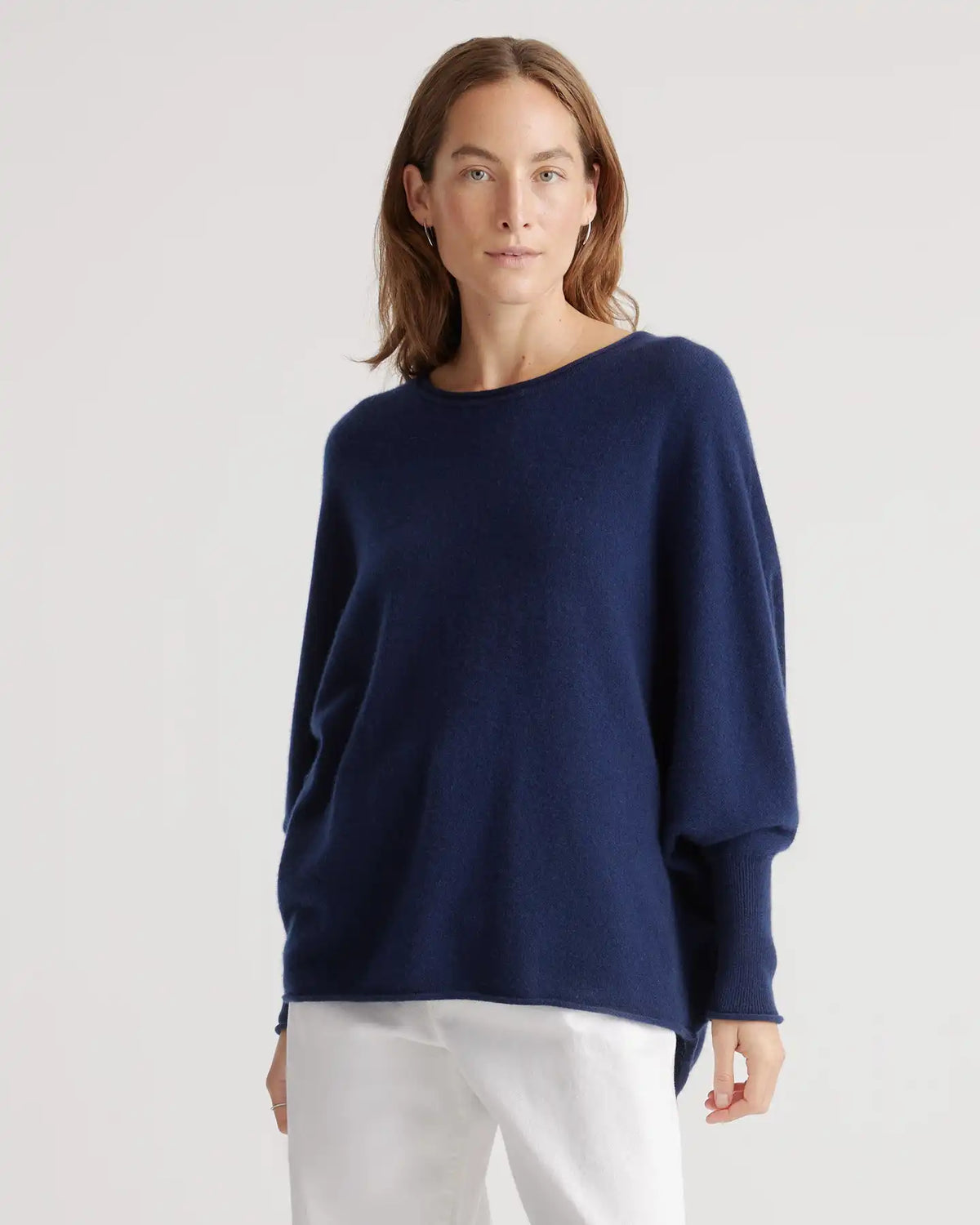 Mongolian Cashmere Batwing Sweater