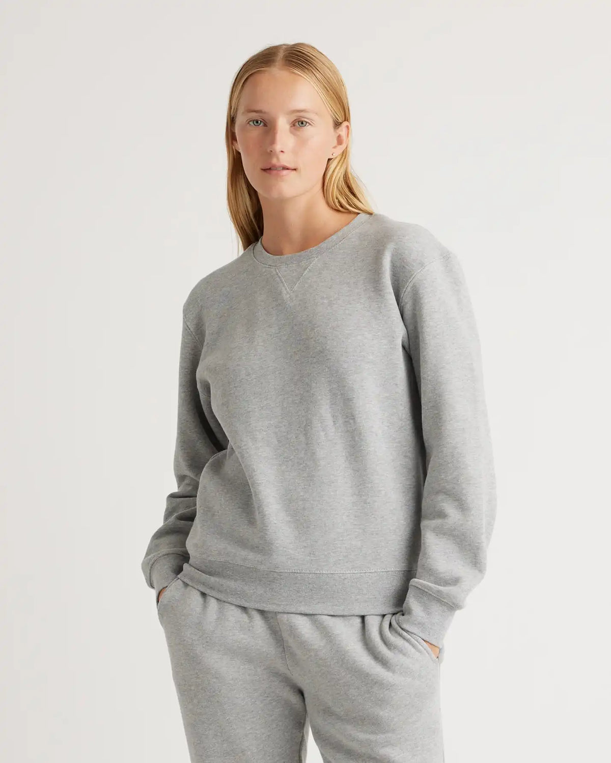 Organic Heavyweight Fleece Boyfriend Crew