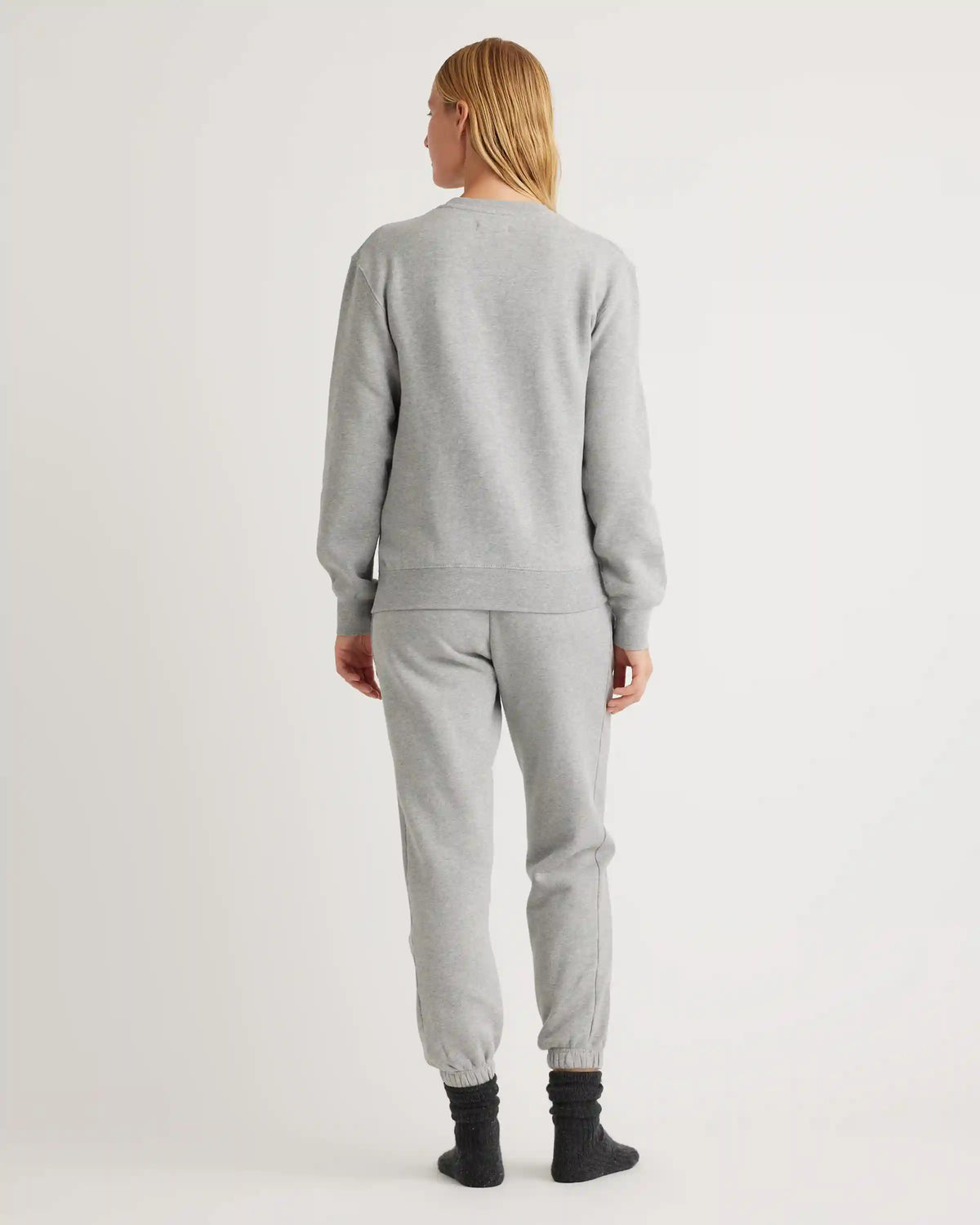 Organic Heavyweight Fleece Boyfriend Crew