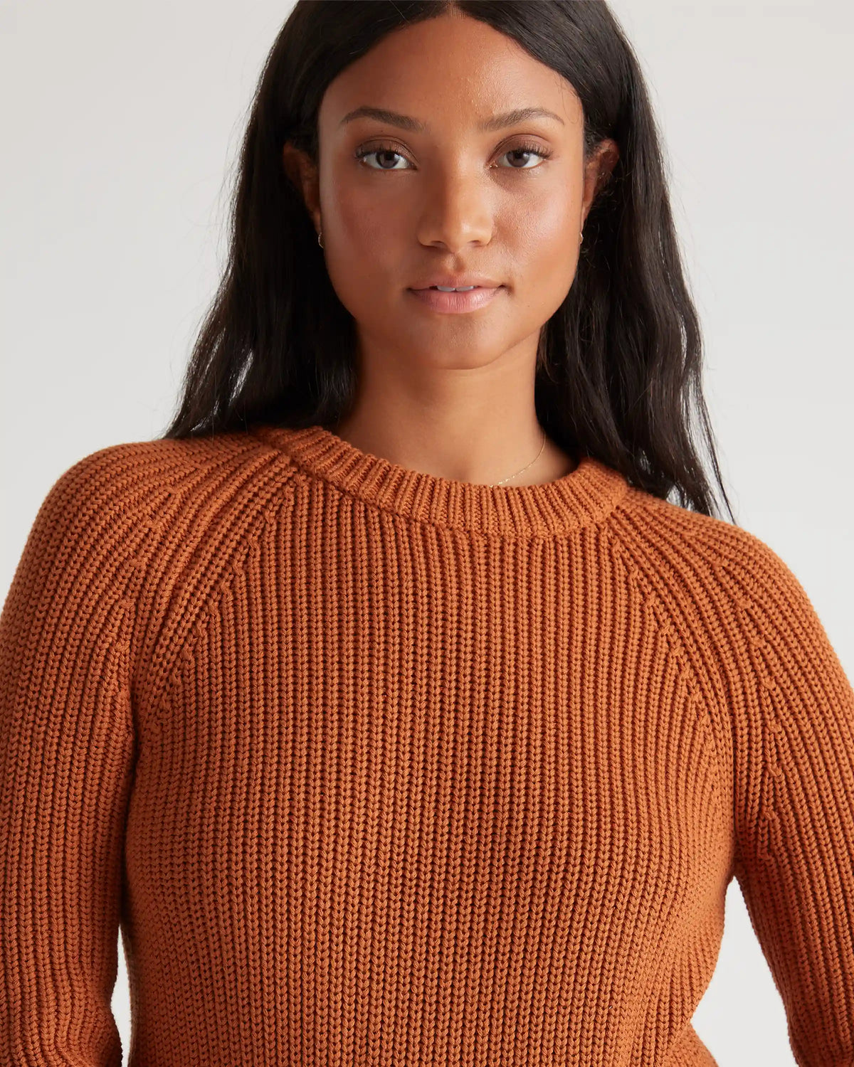 100% Organic Cotton Fisherman Crew Sweater