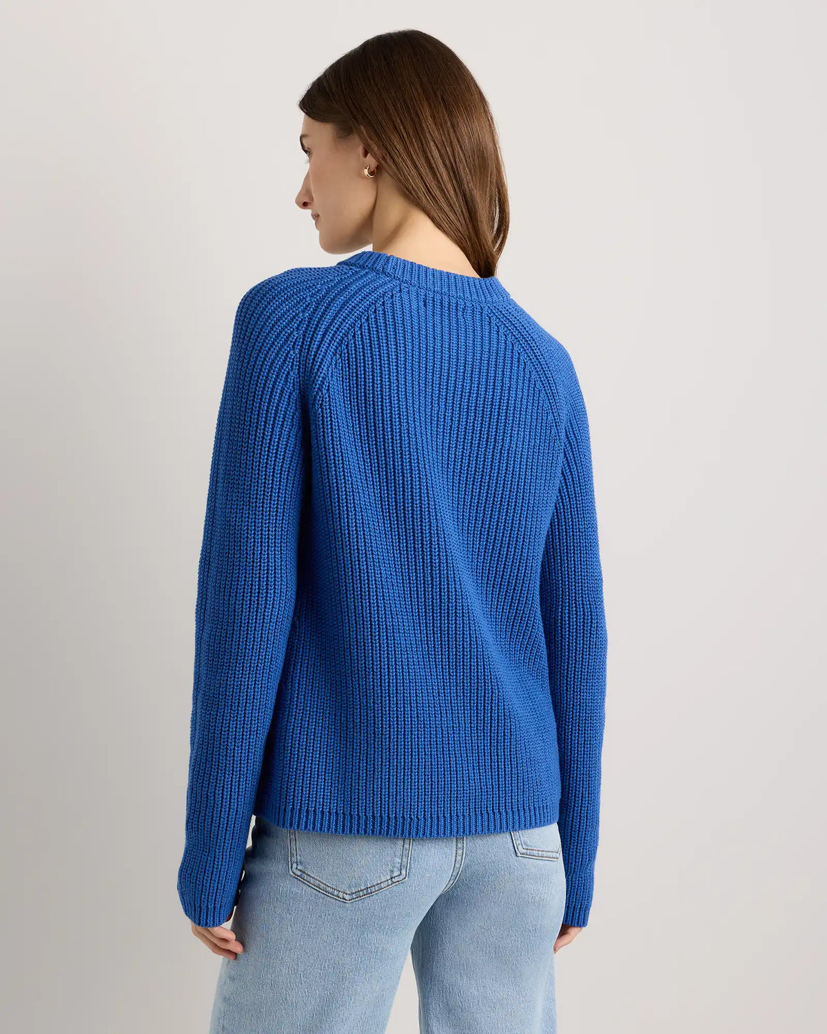 100% Organic Cotton Fisherman Crew Sweater