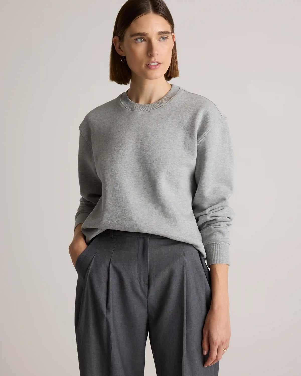 Organic Heavyweight Fleece Crew