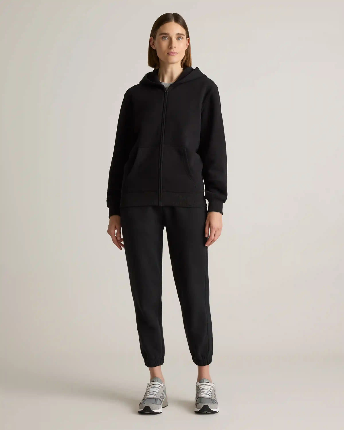 Organic Heavyweight Fleece Full Zip Hoodie