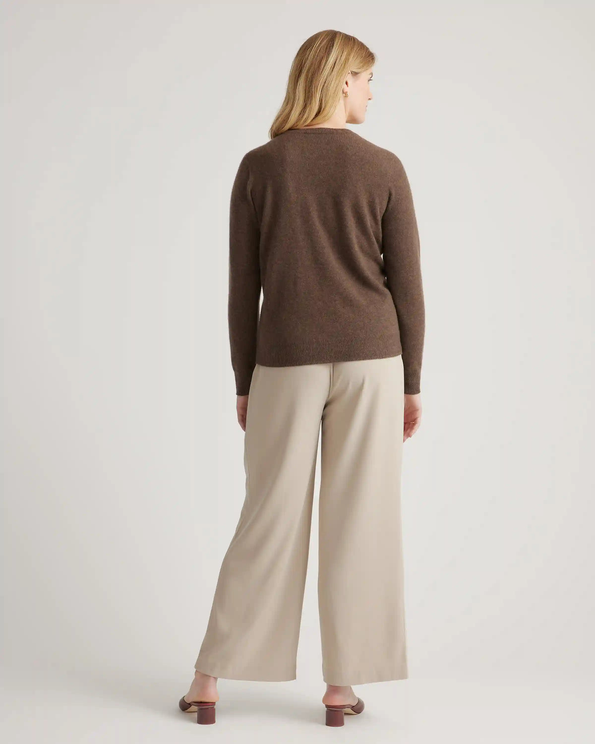 Mongolian Spring Cashmere Crewneck Sweater