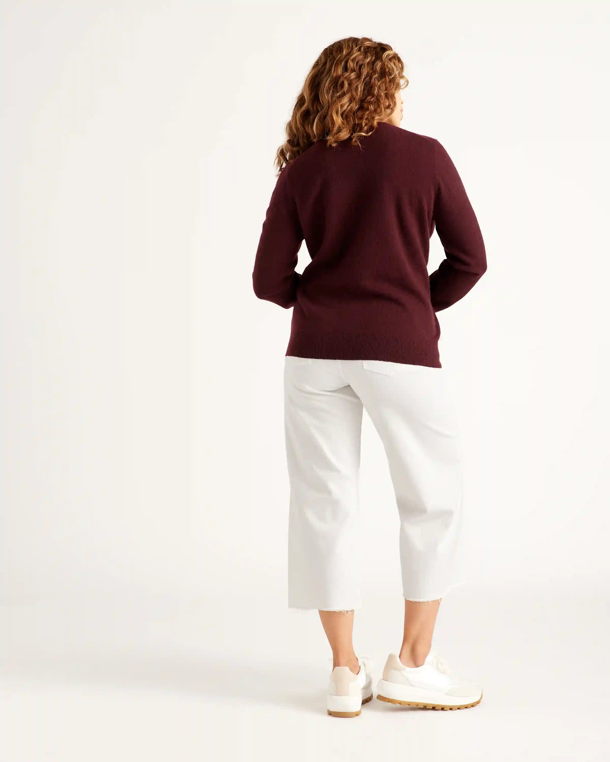 Mongolian Spring Cashmere Crewneck Sweater
