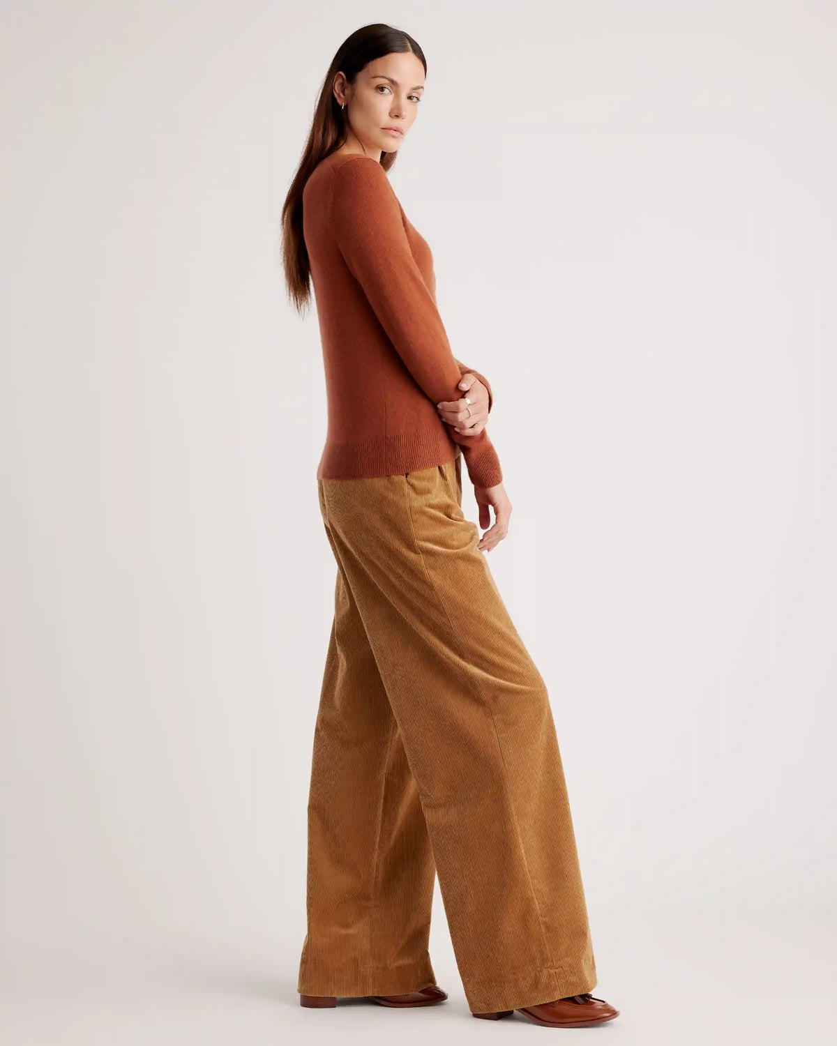 Mongolian Spring Cashmere Crewneck Sweater