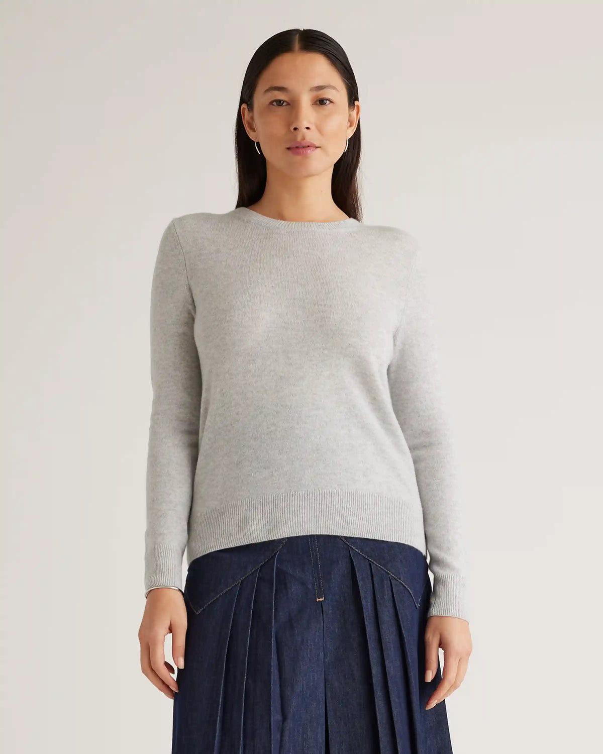 Mongolian Spring Cashmere Crewneck Sweater