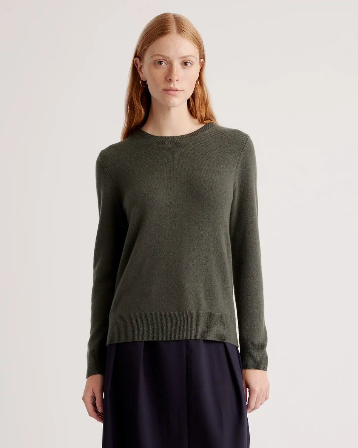 Mongolian Spring Cashmere Crewneck Sweater