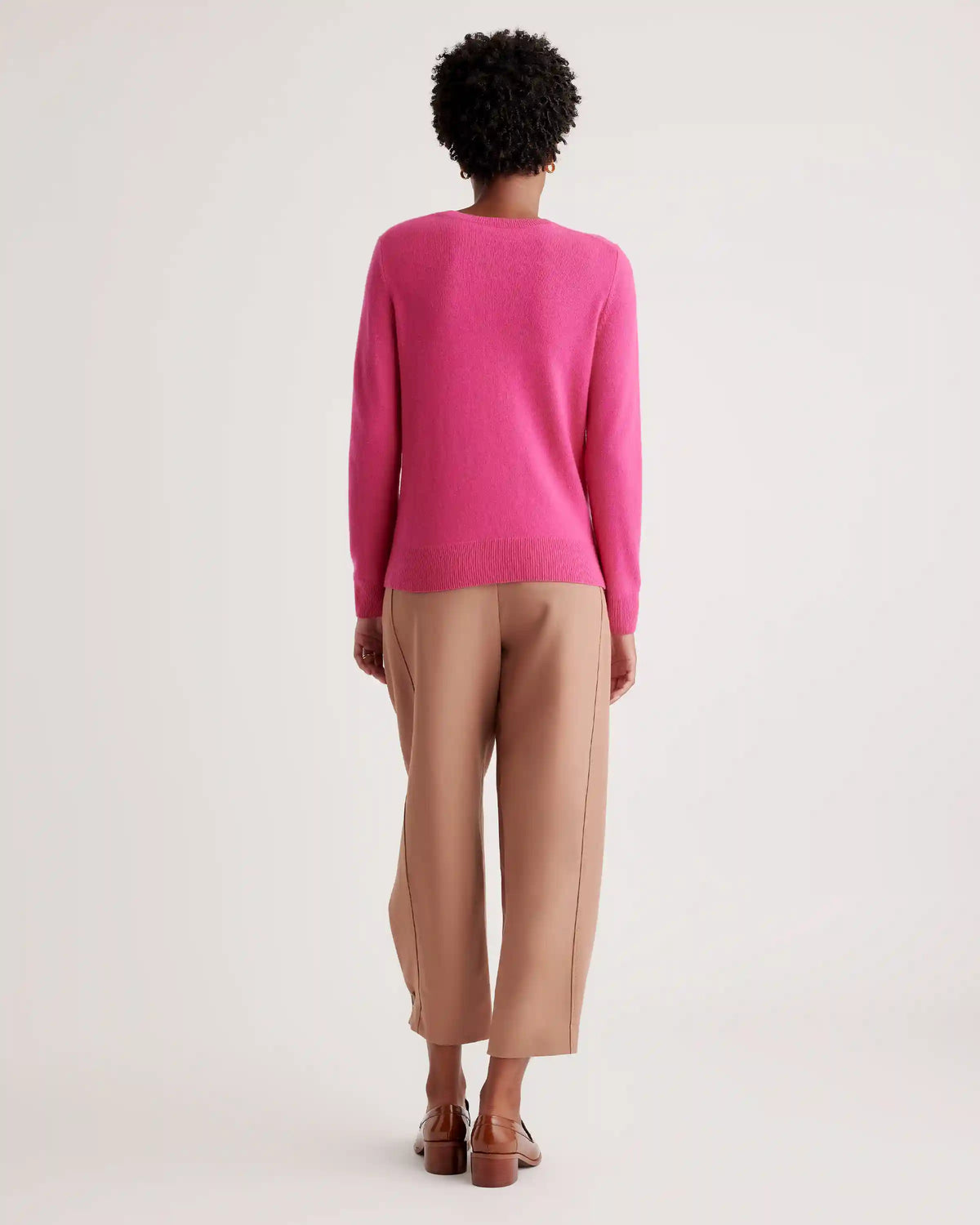 Mongolian Spring Cashmere Crewneck Sweater