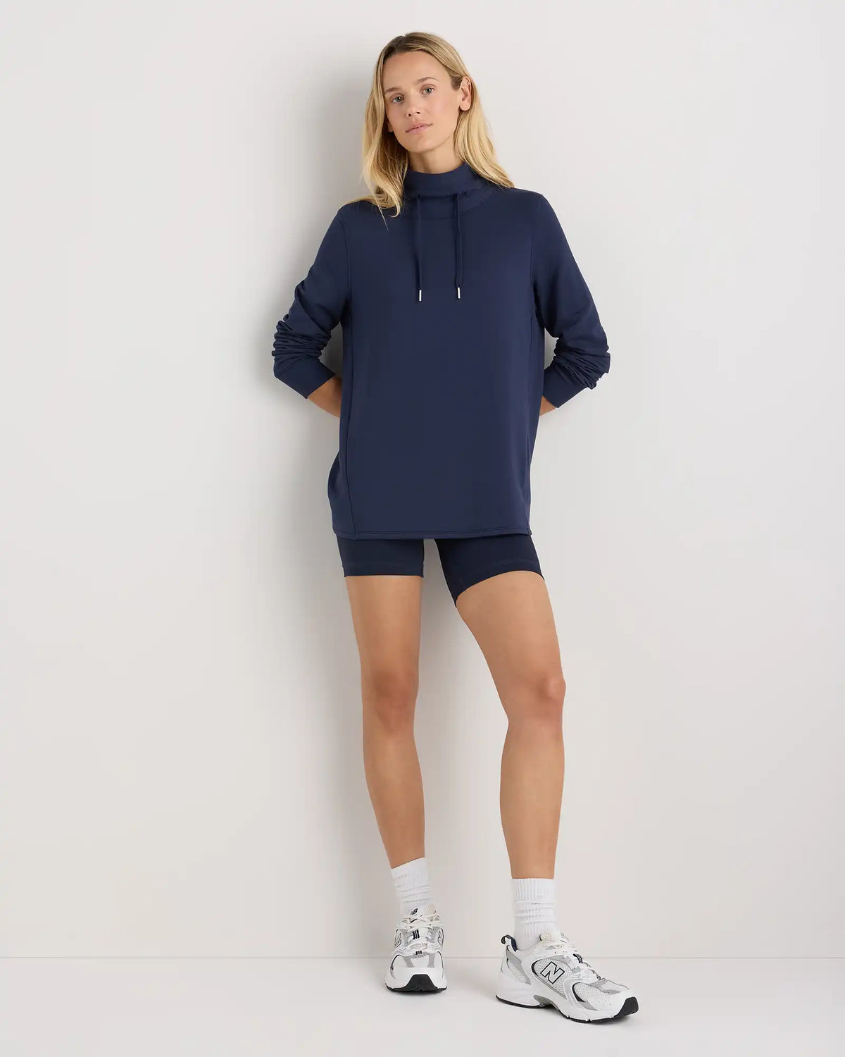 SuperSoft Fleece Mock Neck Pullover