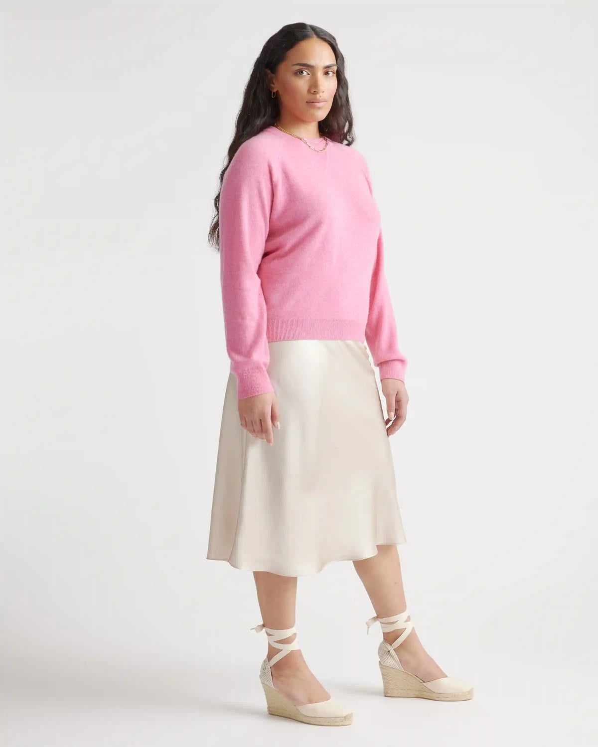 Mongolian Shrunken Cashmere Sweatshirt