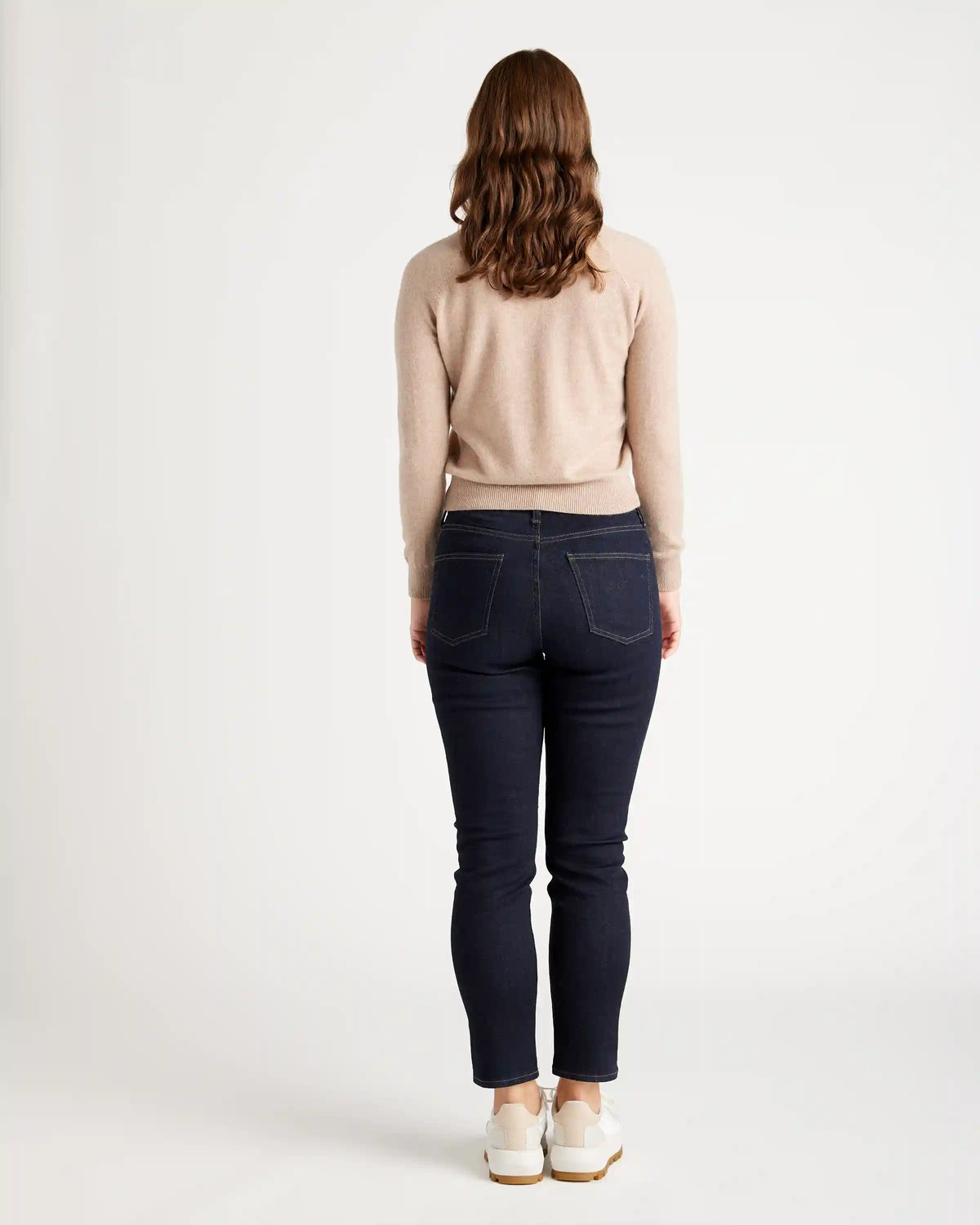 Mongolian Shrunken Cashmere Sweatshirt
