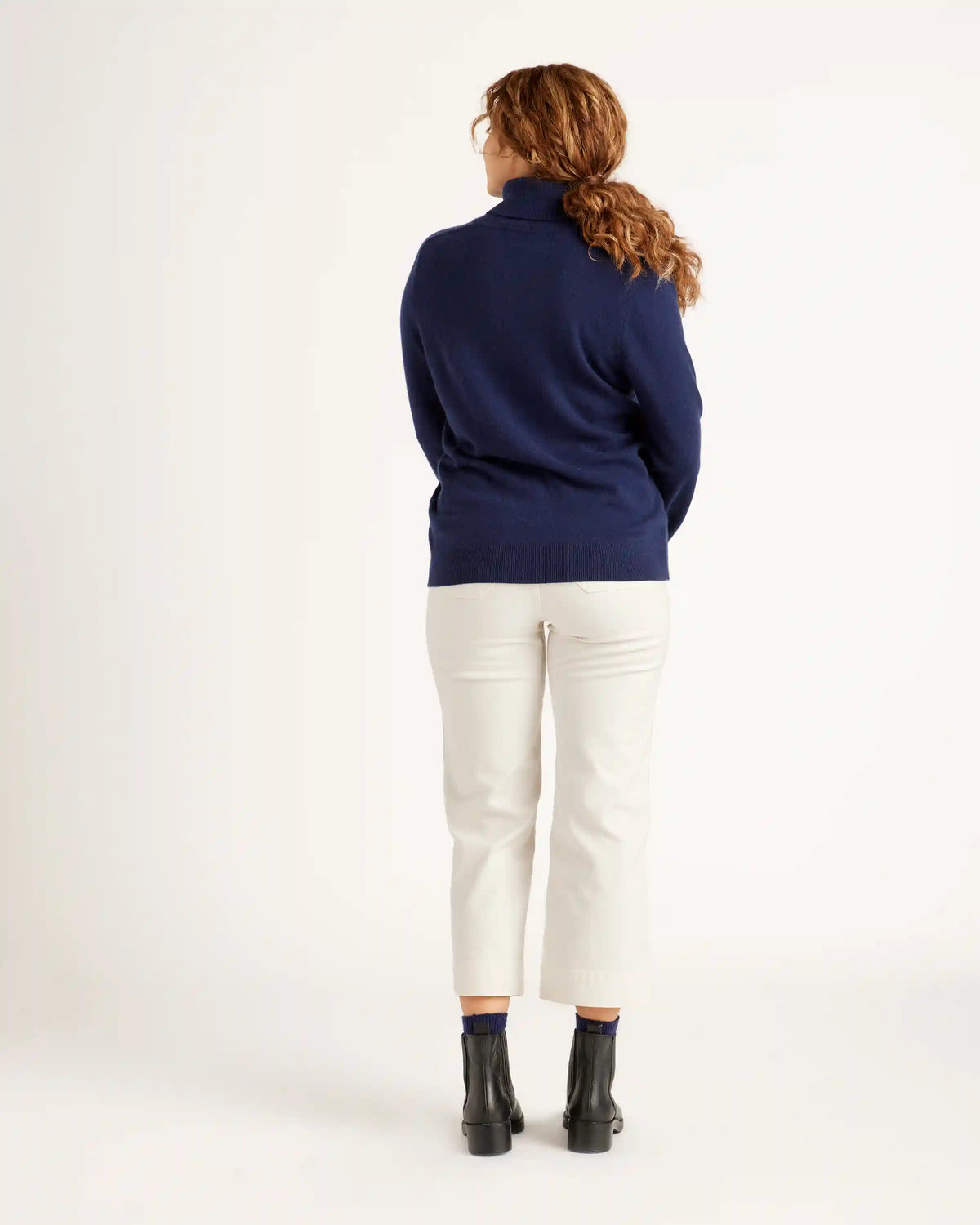 Mongolian Cashmere Turtleneck Sweater