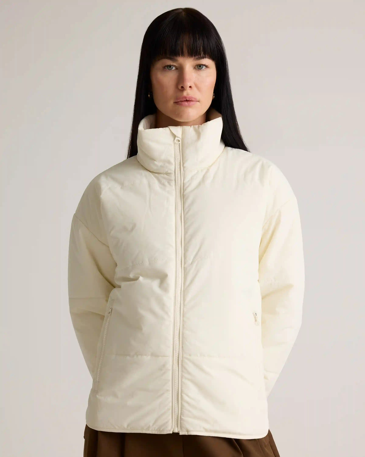 Featherless Puffer Zip Jacket