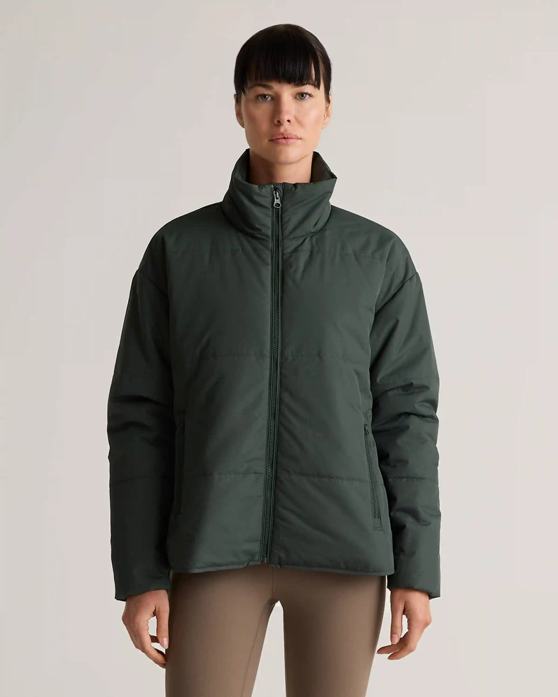 Featherless Puffer Zip Jacket