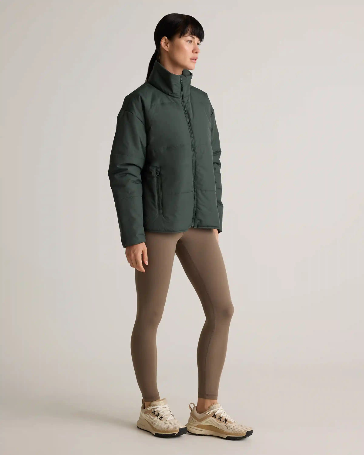 Featherless Puffer Zip Jacket