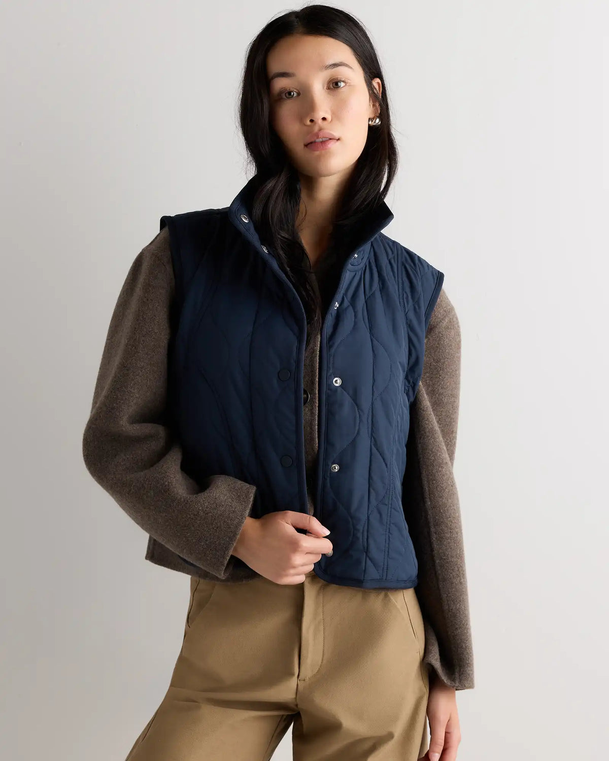 Featherless Quilted Puffer Vest
