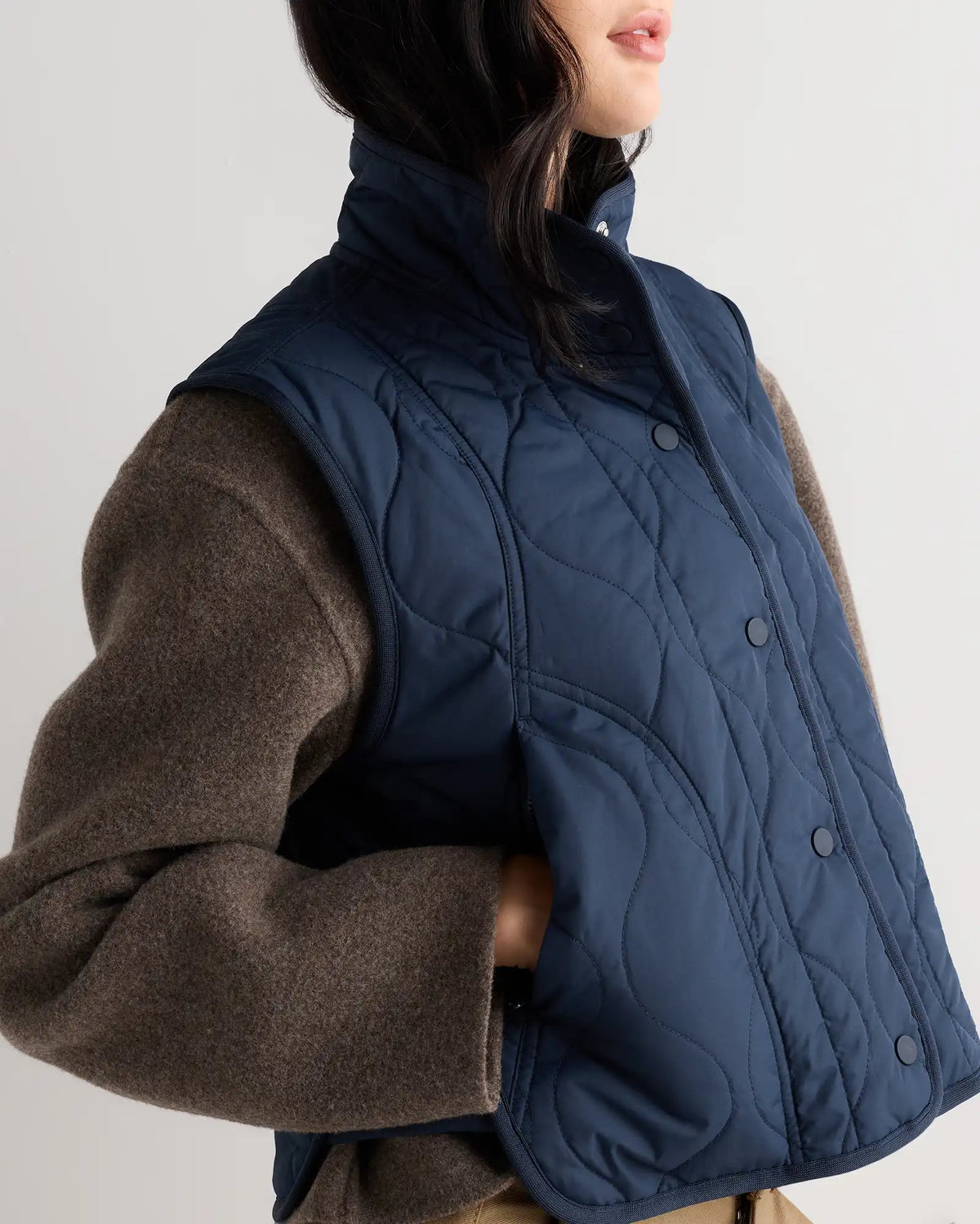 Featherless Quilted Puffer Vest