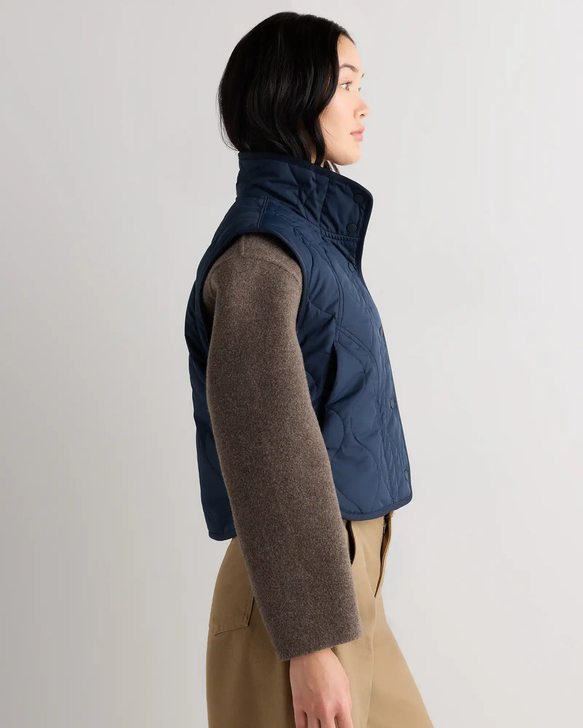 Featherless Quilted Puffer Vest