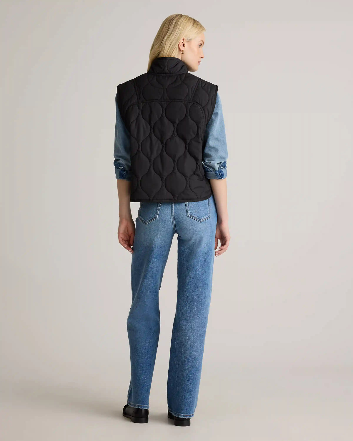 Featherless Quilted Puffer Vest