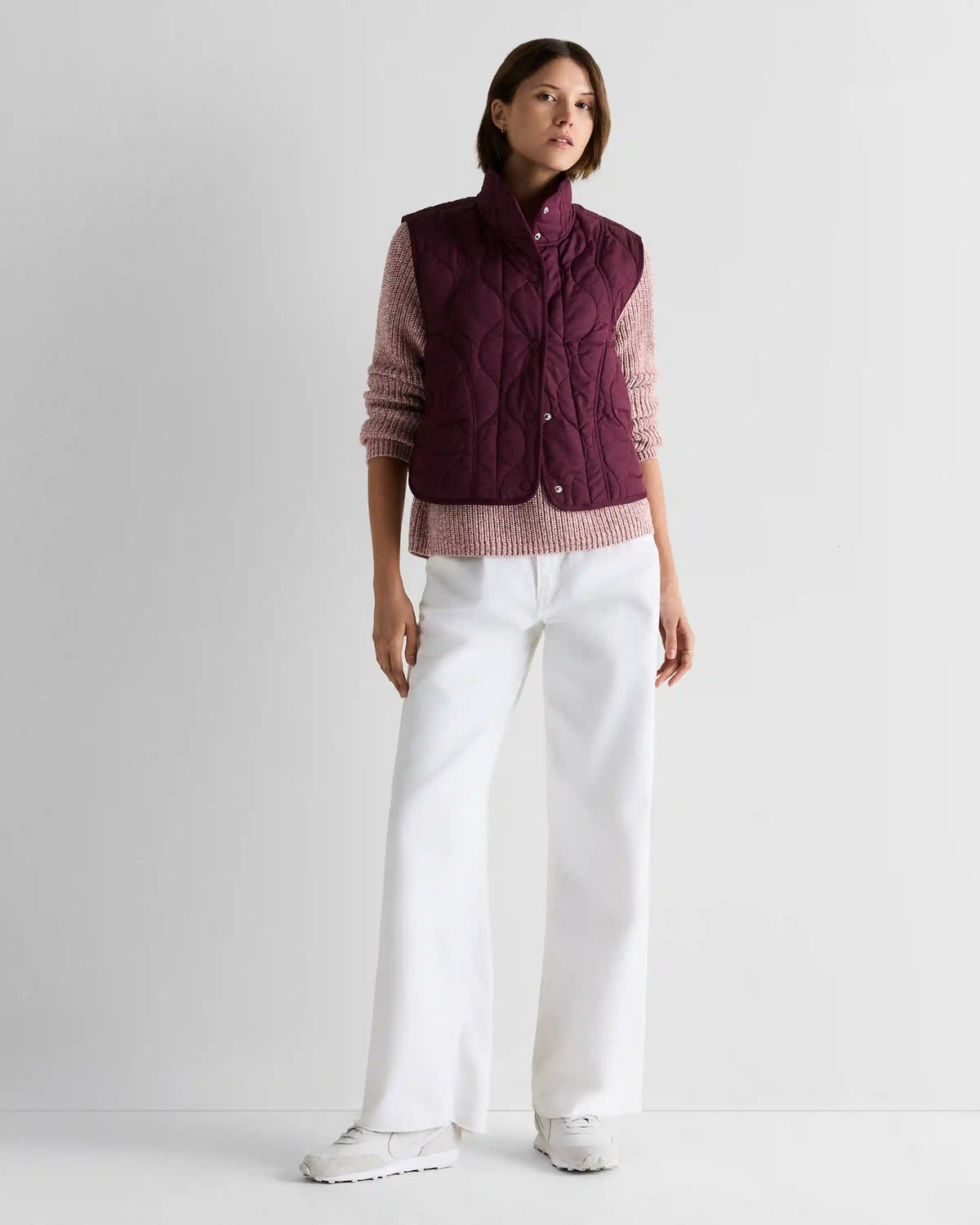 Featherless Quilted Puffer Vest