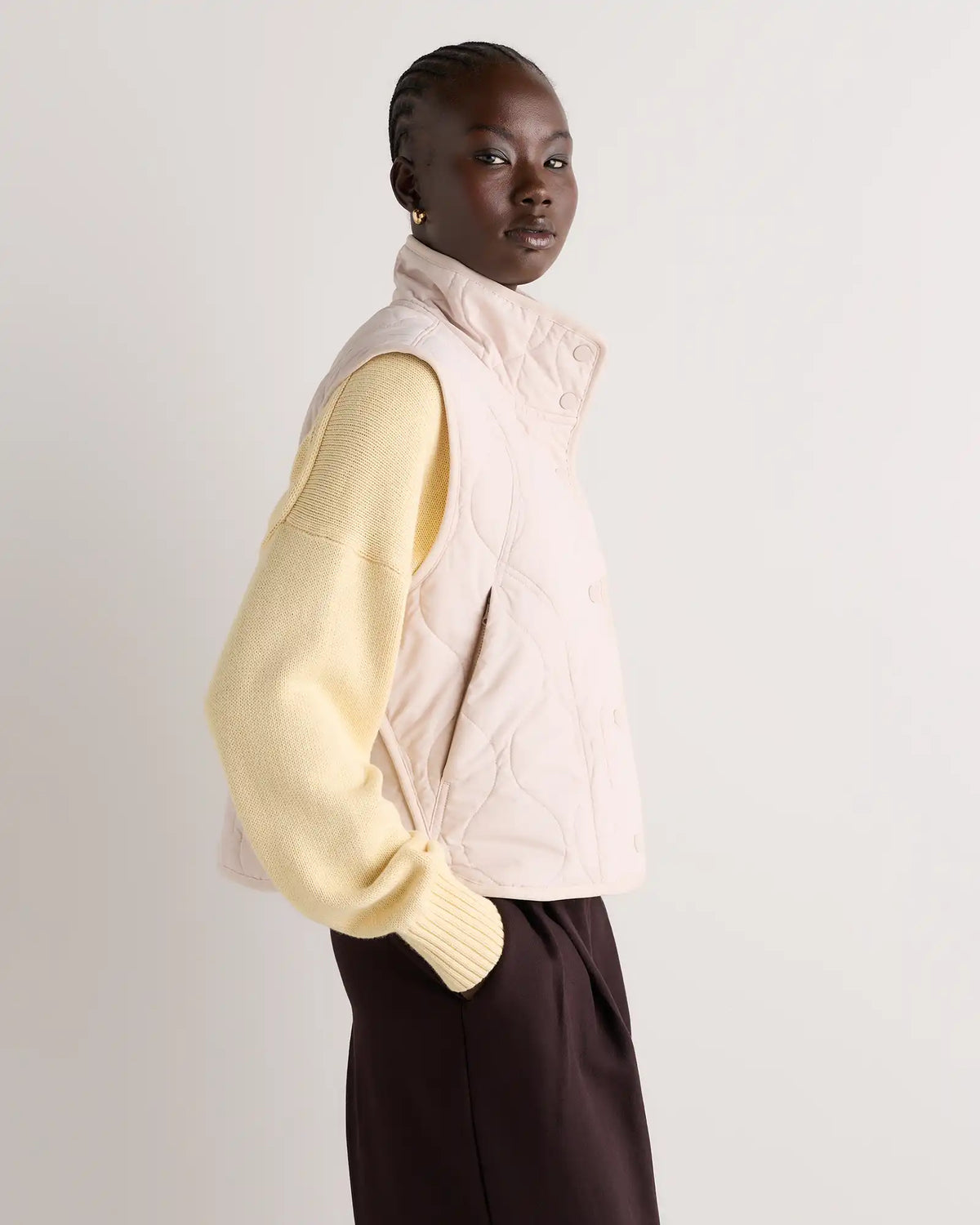 Featherless Quilted Puffer Vest