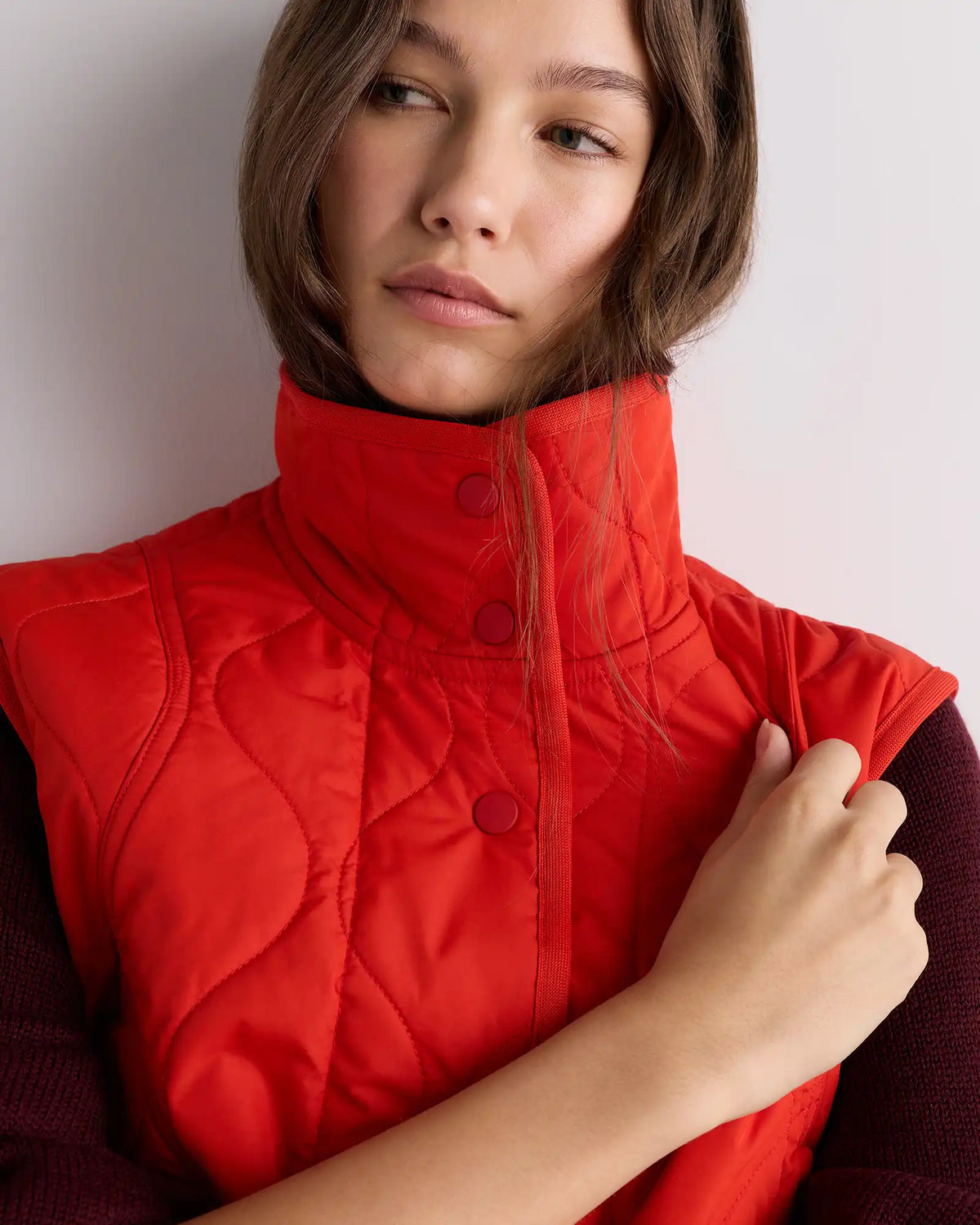 Featherless Quilted Puffer Vest