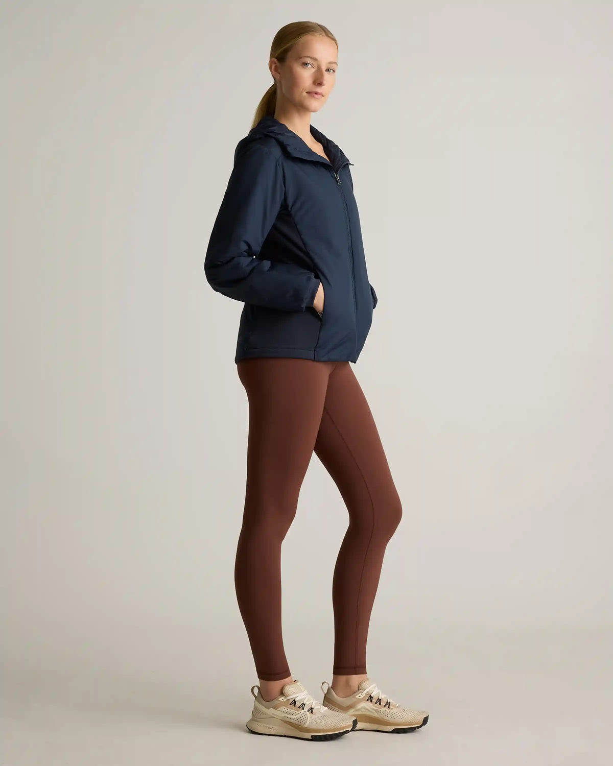 Hybrid Insulated Lightweight Hooded Jacket