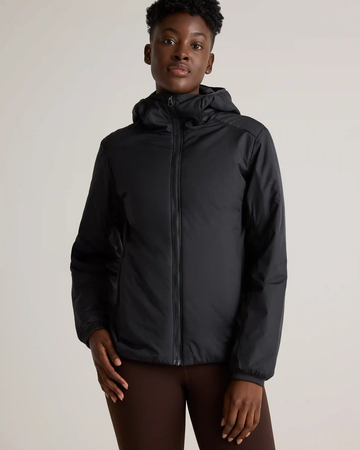 Hybrid Insulated Lightweight Hooded Jacket
