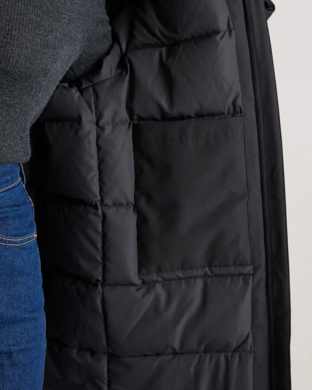 Responsible Down Hooded Long Parka