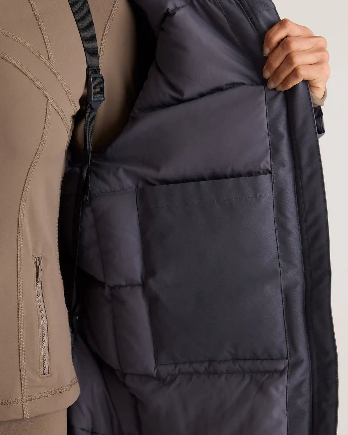 Responsible Down Hooded Long Parka