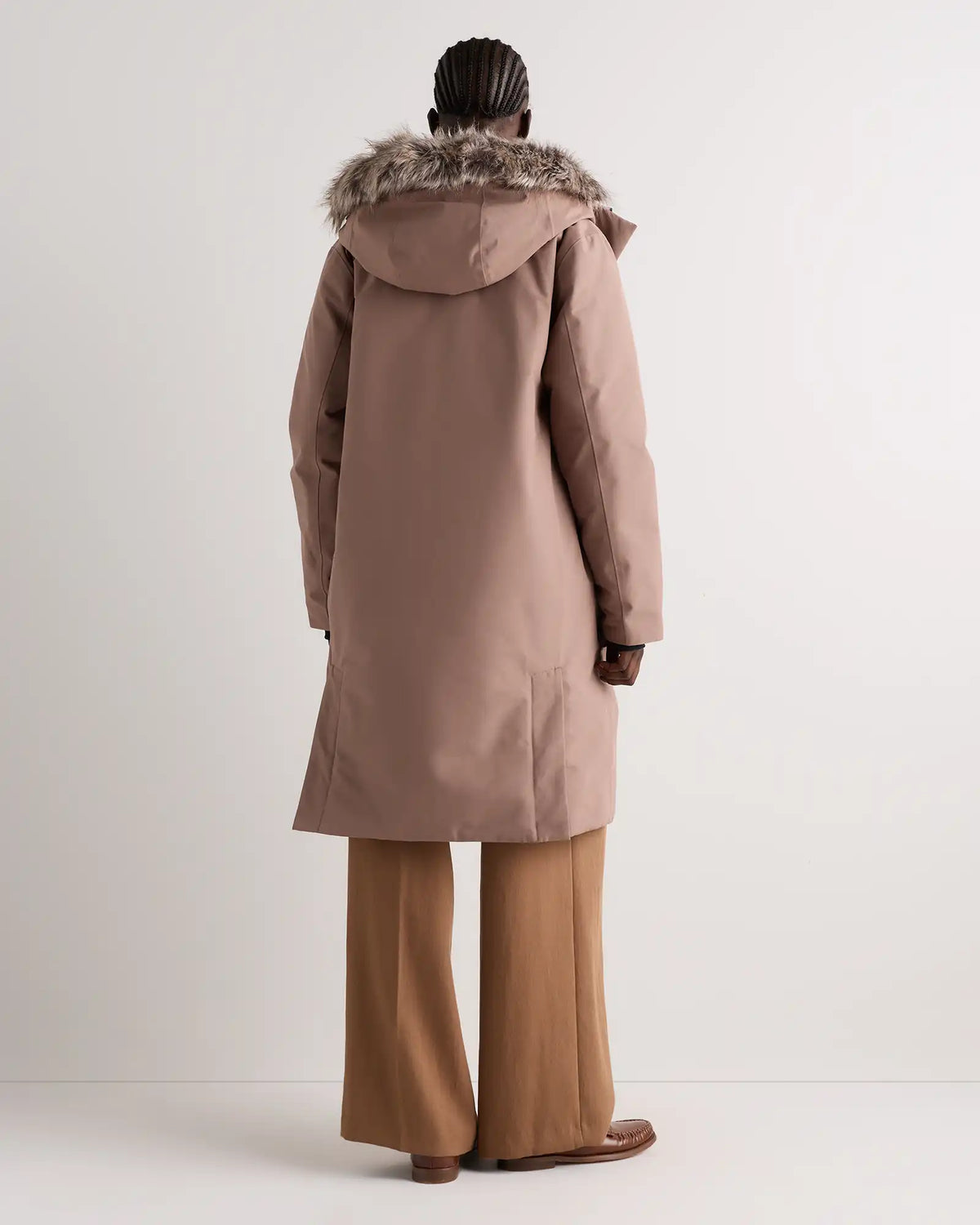 Responsible Down Hooded Long Parka