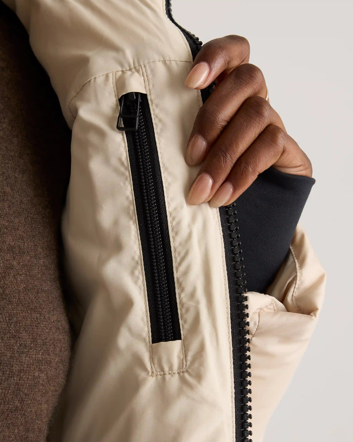 Responsible Down Cinch Waist Puffer Jacket