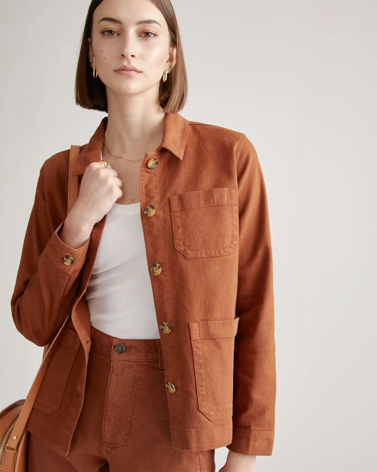 Organic Comfort Stretch Chore Jacket