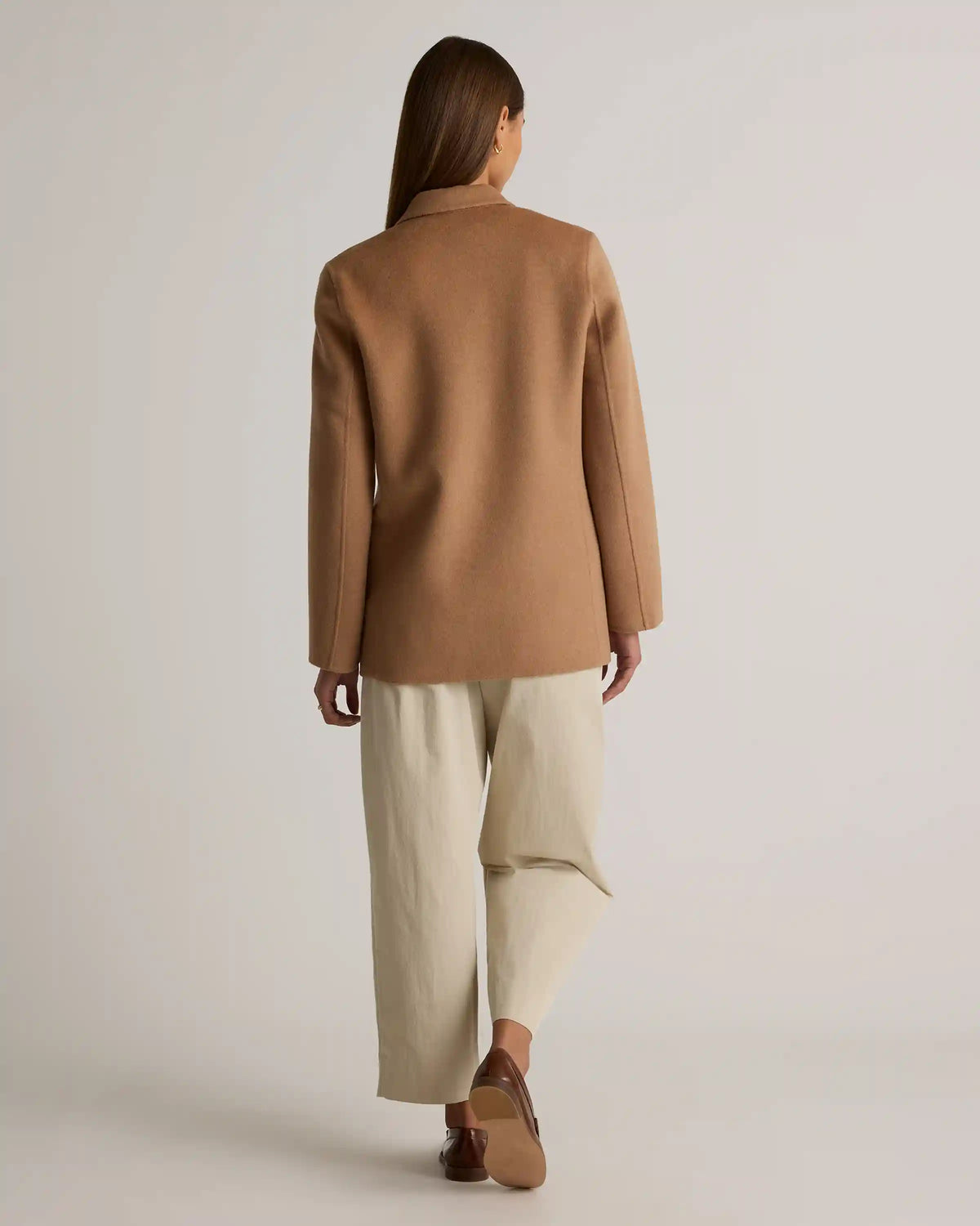 Double-Faced Merino Wool Soft Blazer