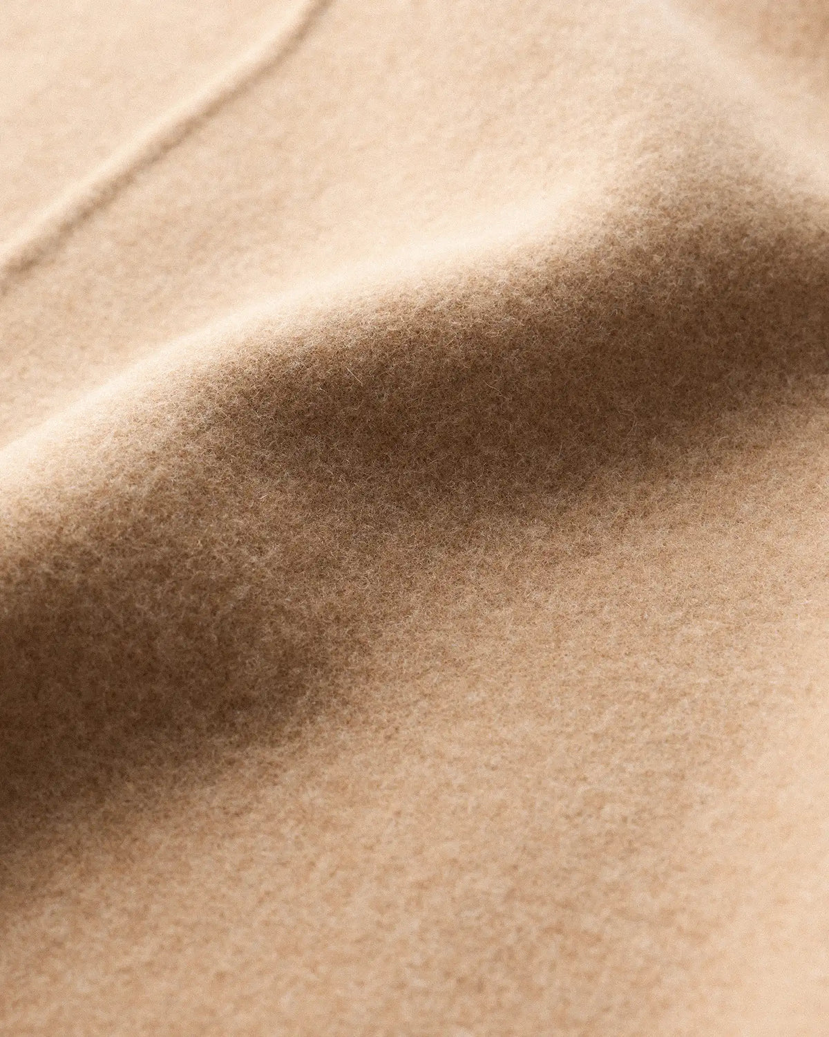 Double-Faced Merino Wool Draped Collar Wrap Coat