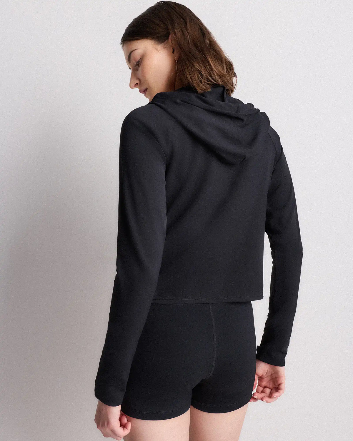 Ultra-Form Hooded Crop Jacket