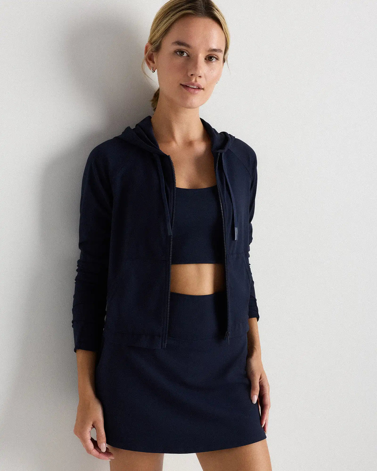 Ultra-Form Hooded Crop Jacket