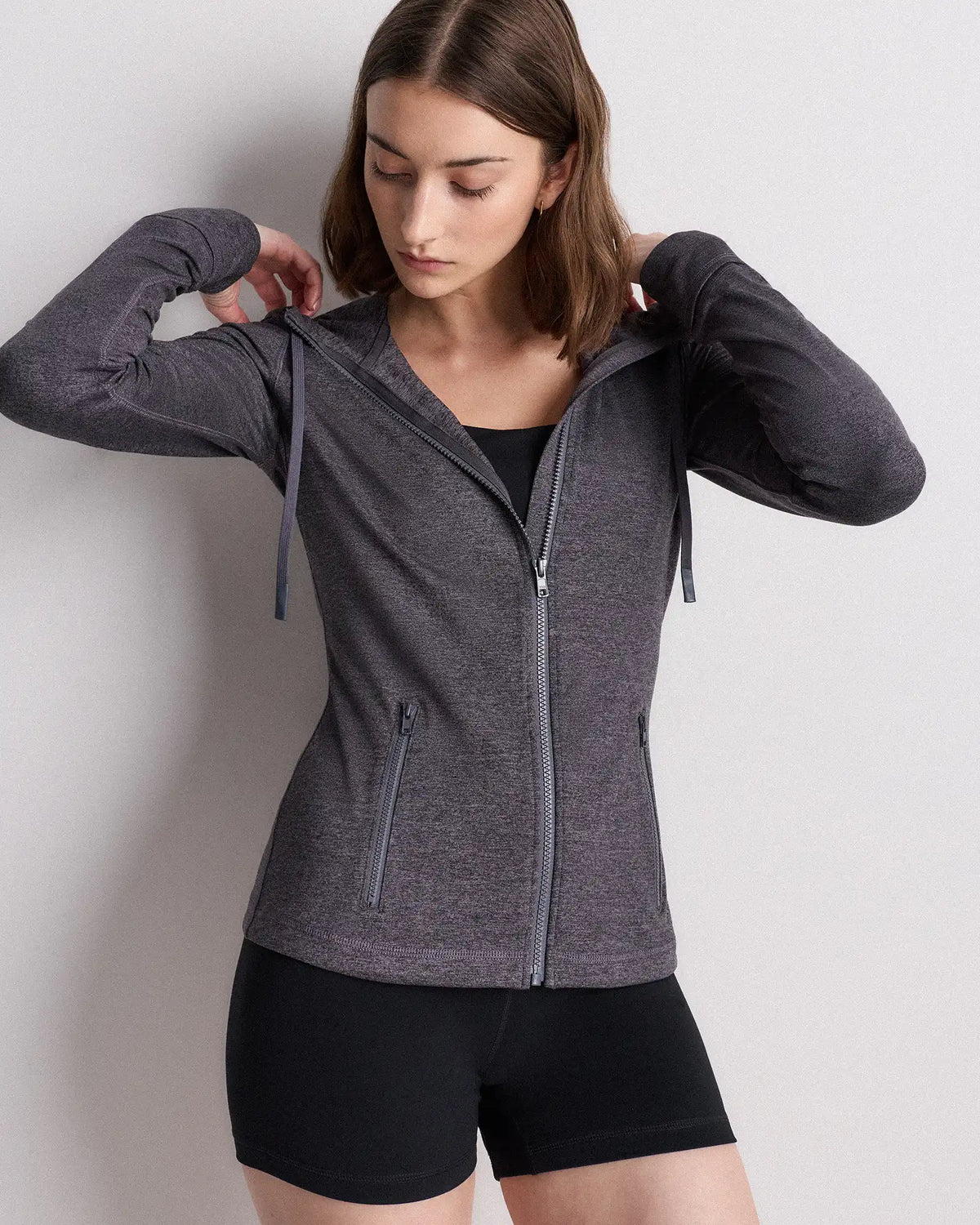 Ultra-Soft Slim Fit Hooded Jacket