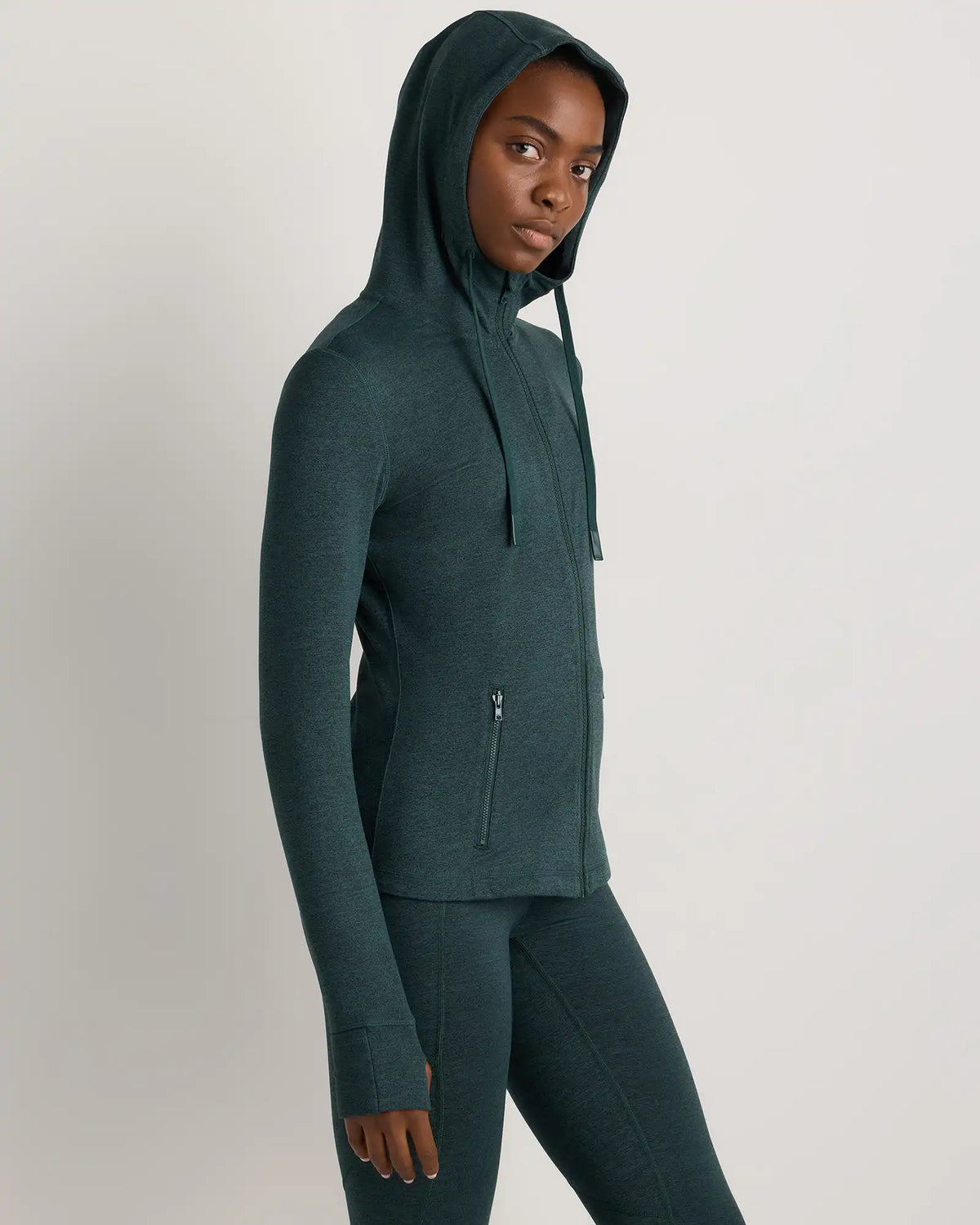 Ultra-Soft Slim Fit Hooded Jacket