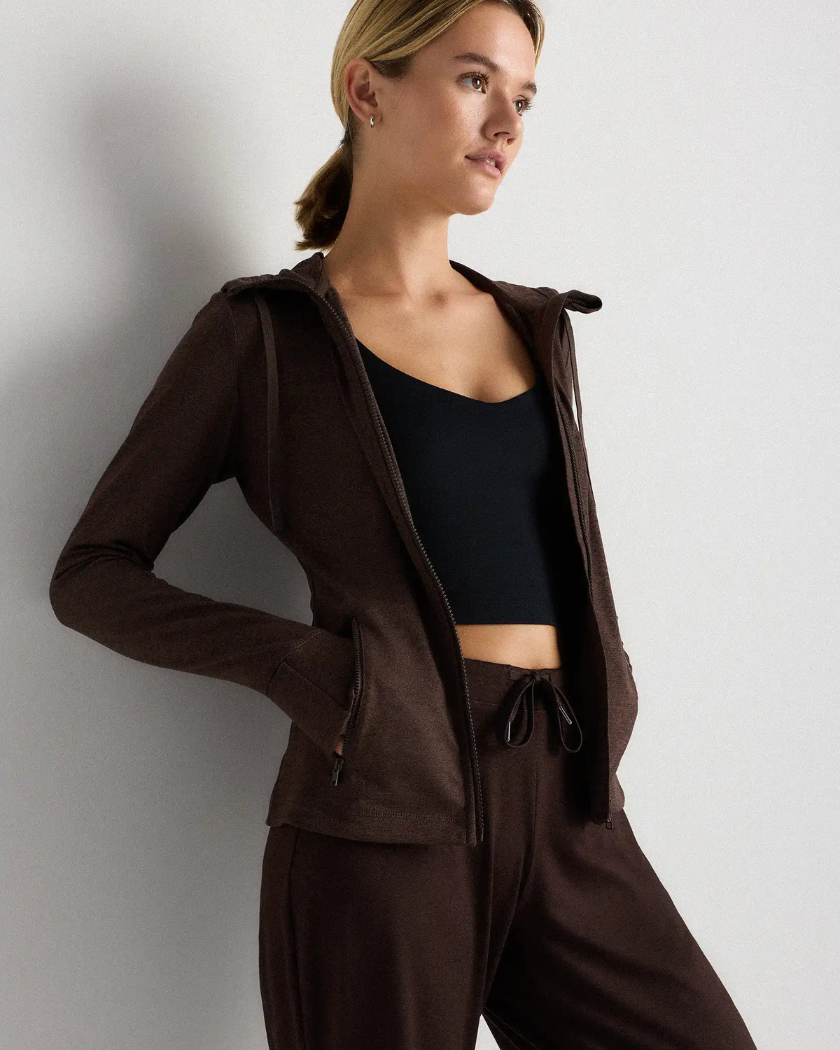 Ultra-Soft Slim Fit Hooded Jacket